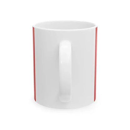 Flag of the Hoxha I Government 1944-1946 (Albania) White Coffee Mug - Go Mug Yourself