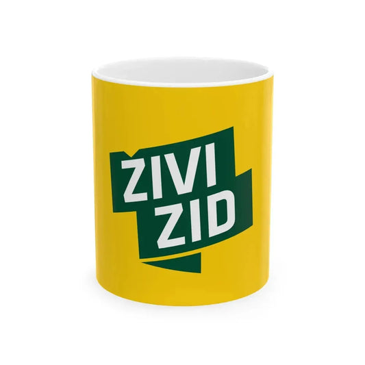 Flag of the Human Shield (Croatia) White Coffee Mug 11oz - Go Mug Yourself