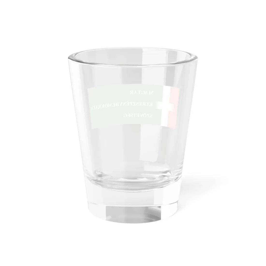 Flag of the Hungarian Christian Democratic Association (Hungary) Shot Glass 1.5oz - Go Mug Yourself