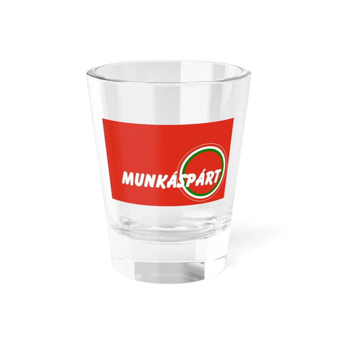 Flag of the Hungarian Communist Workers Party (Hungary) Shot Glass 1.5oz 1.5oz - Go Mug Yourself