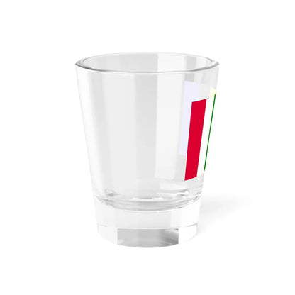Flag of the Hungarian Flag Society pre-2003 (Hungary) Shot Glass 1.5oz - Go Mug Yourself