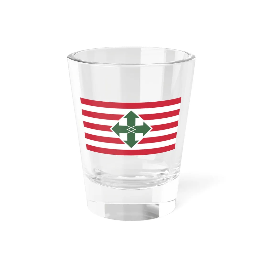 Flag of the Hungarian Future Group (Hungary) Shot Glass 1.5oz 1.5oz - Go Mug Yourself