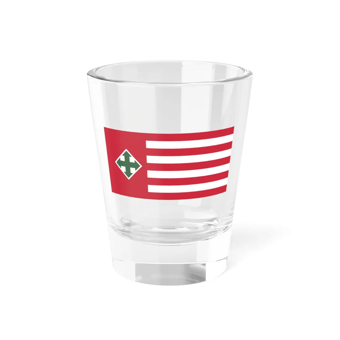 Flag of the Hungarist Movement (Hungary) Shot Glass 1.5oz 1.5oz - Go Mug Yourself