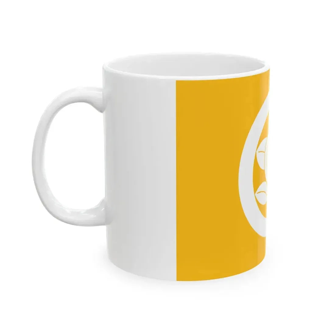 Flag of the Ii Lords of Hikone in Omi Province A (Japan) White Coffee Mug - Go Mug Yourself