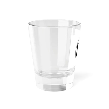 Flag of the Ii Lords of Hikone in Omi Province C (Japan) Shot Glass 1.5oz - Go Mug Yourself