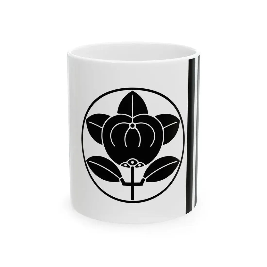 Flag of the Ii Lords of Hikone in Omi Province C (Japan) White Coffee Mug 11oz - Go Mug Yourself