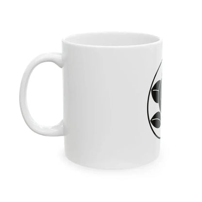 Flag of the Ii Lords of Hikone in Omi Province C (Japan) White Coffee Mug - Go Mug Yourself