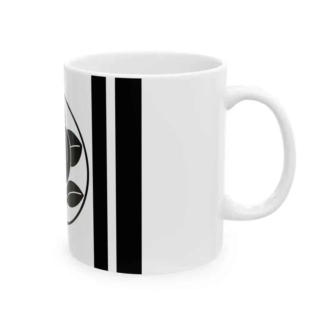 Flag of the Ii Lords of Hikone in Omi Province C (Japan) White Coffee Mug - Go Mug Yourself