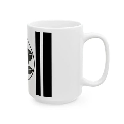 Flag of the Ii Lords of Hikone in Omi Province C (Japan) White Coffee Mug - Go Mug Yourself
