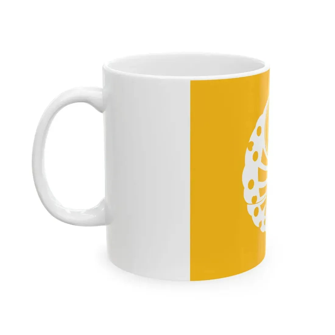 Flag of the Ikeda Lords of Okayama in Bizen Province A (Japan) White Coffee Mug - Go Mug Yourself