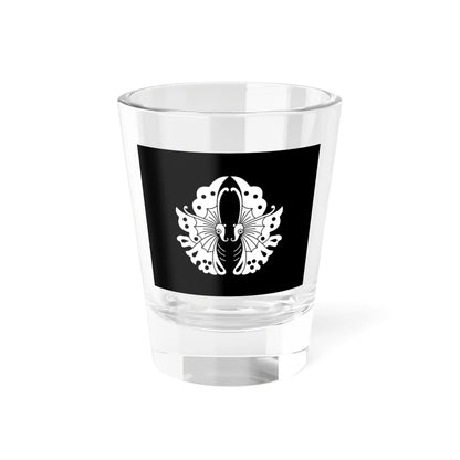 Flag of the Ikeda Lords of Okayama in Bizen Province B (Japan) Shot Glass 1.5oz 1.5oz - Go Mug Yourself
