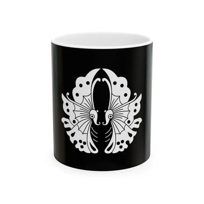 Flag of the Ikeda Lords of Okayama in Bizen Province B (Japan) White Coffee Mug 11oz - Go Mug Yourself