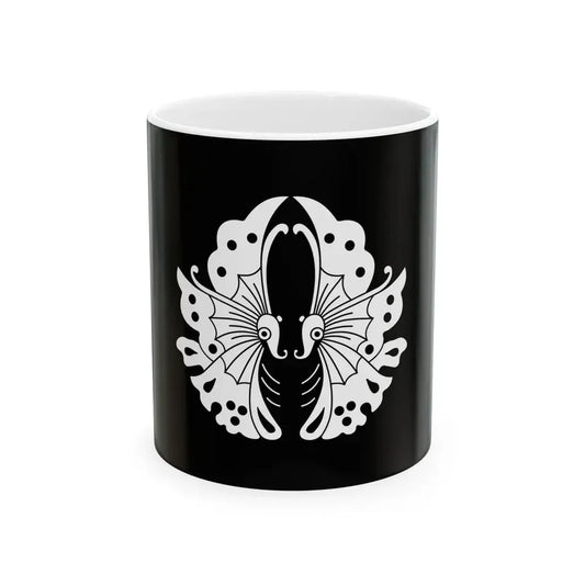 Flag of the Ikeda Lords of Okayama in Bizen Province B (Japan) White Coffee Mug 11oz - Go Mug Yourself