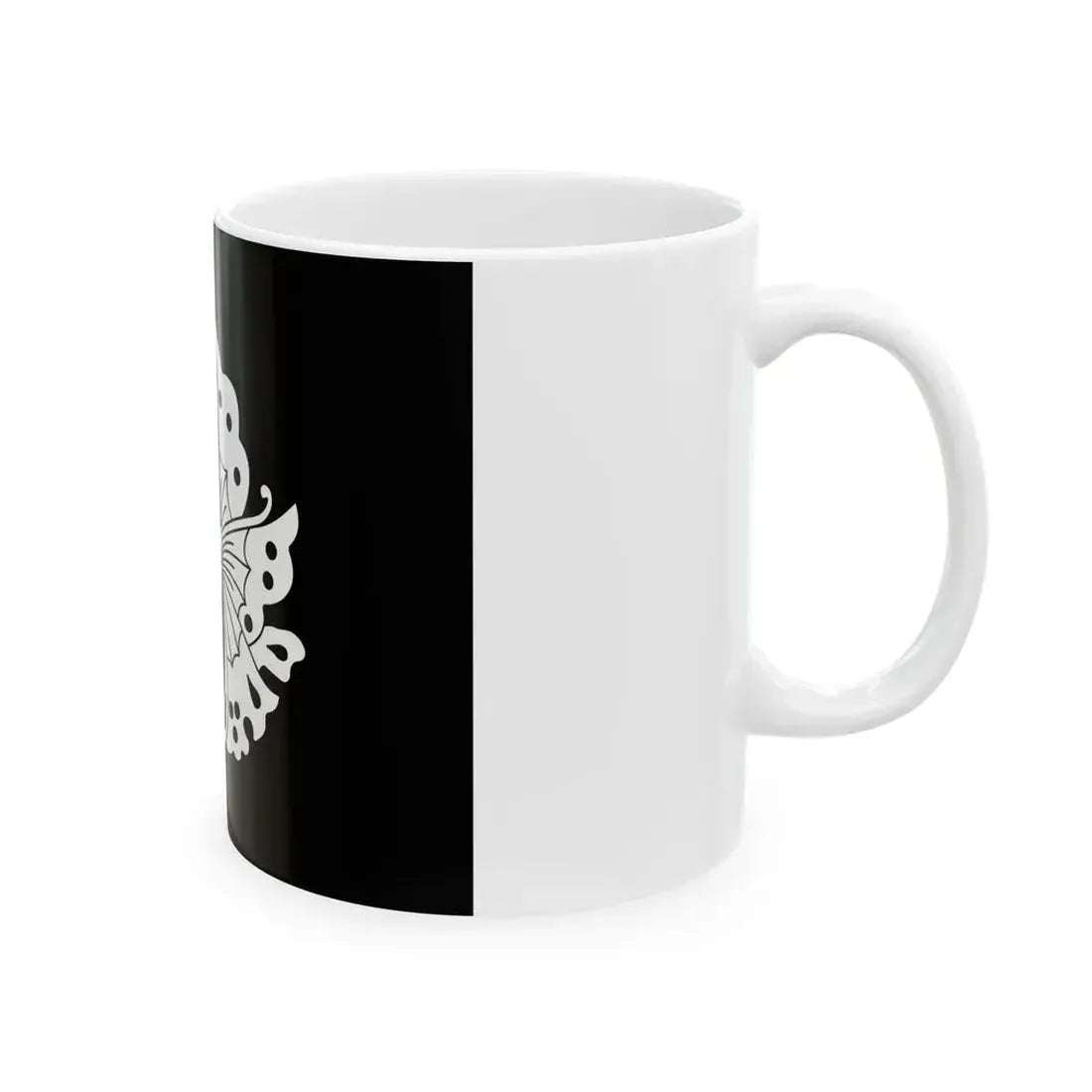Flag of the Ikeda Lords of Okayama in Bizen Province B (Japan) White Coffee Mug - Go Mug Yourself