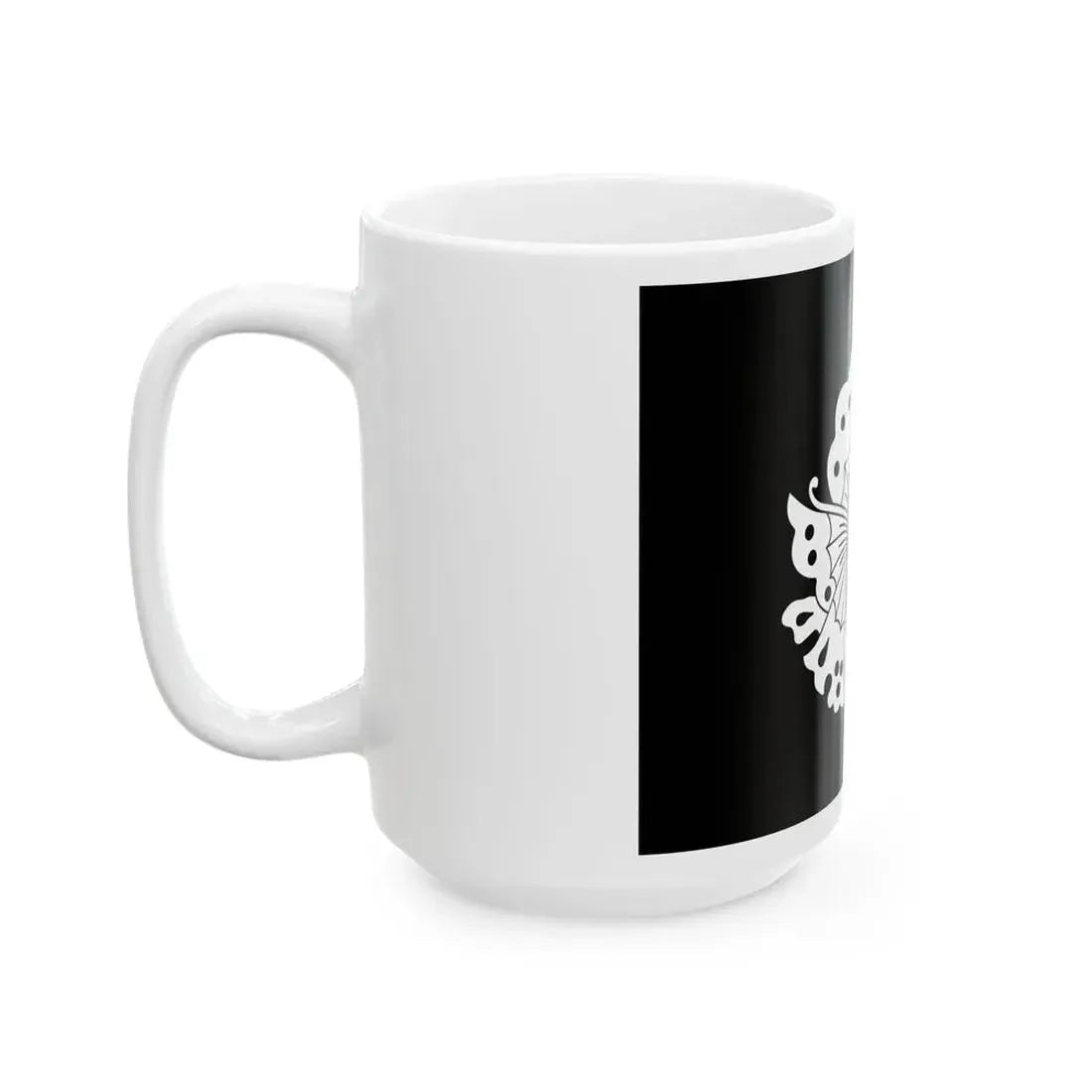 Flag of the Ikeda Lords of Okayama in Bizen Province B (Japan) White Coffee Mug - Go Mug Yourself