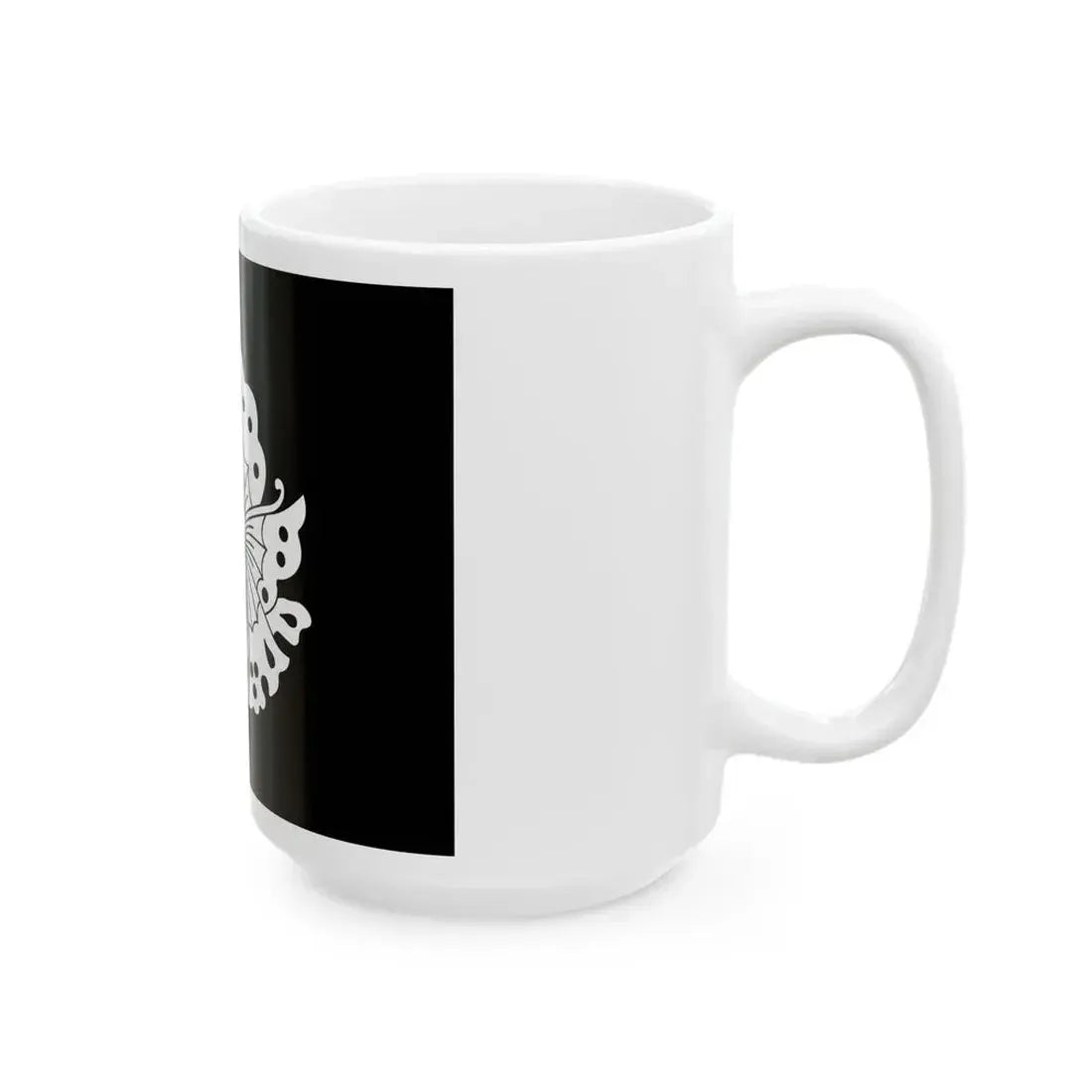 Flag of the Ikeda Lords of Okayama in Bizen Province B (Japan) White Coffee Mug - Go Mug Yourself