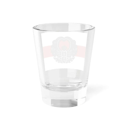 Flag of the Ikeda Lords of Okayama in Bizen Province C (Japan) Shot Glass 1.5oz - Go Mug Yourself