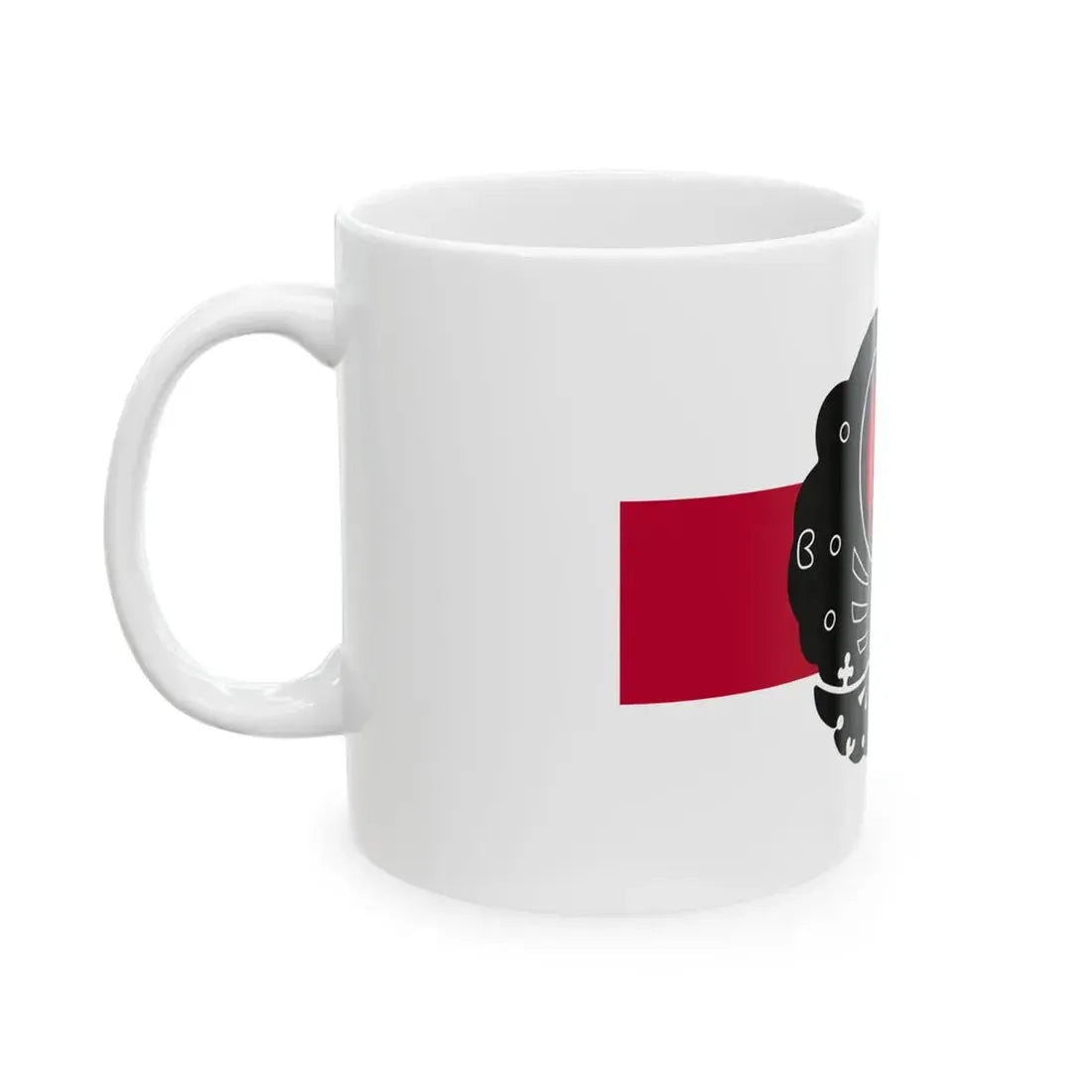 Flag of the Ikeda Lords of Okayama in Bizen Province C (Japan) White Coffee Mug - Go Mug Yourself