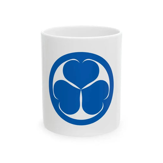 Flag of the Ikeda Lords of Tottori in Inaba Province A (Japan) White Coffee Mug 11oz - Go Mug Yourself