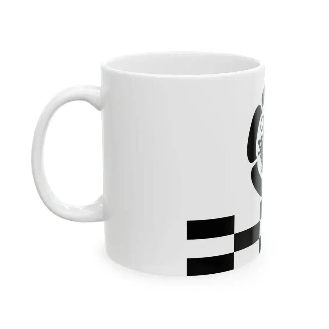 Flag of the Ikeda Lords of Tottori in Inaba Province C (Japan) White Coffee Mug - Go Mug Yourself