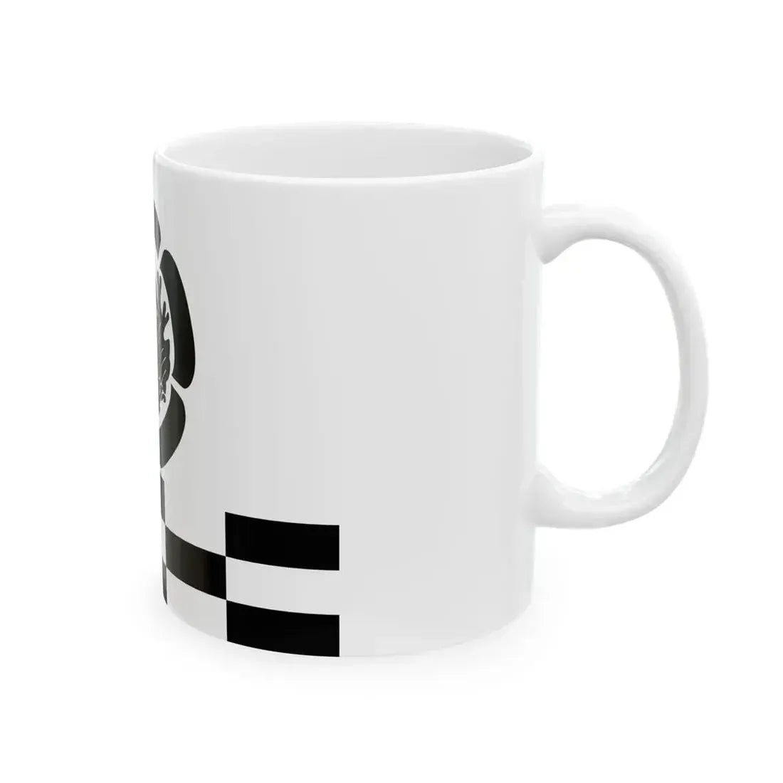 Flag of the Ikeda Lords of Tottori in Inaba Province C (Japan) White Coffee Mug - Go Mug Yourself
