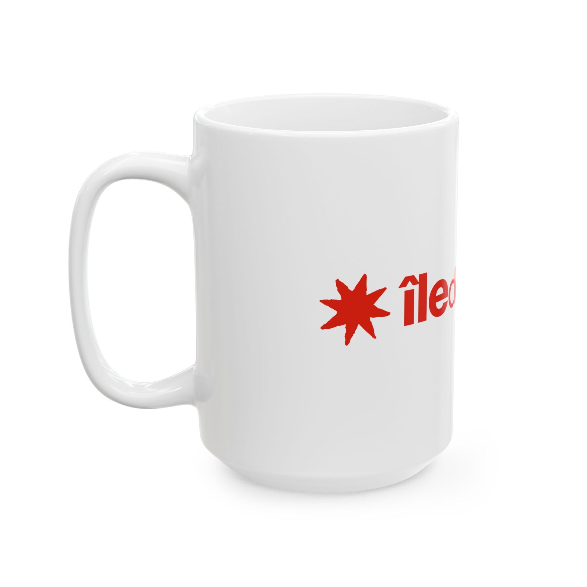 Flag of the Ile-de-France Region (France) White Coffee Mug-Go Mug Yourself