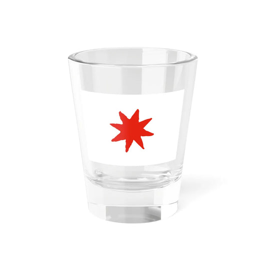 Flag of the Ile-de-France Region symbol only (France) Shot Glass 1.5oz 1.5oz - Go Mug Yourself