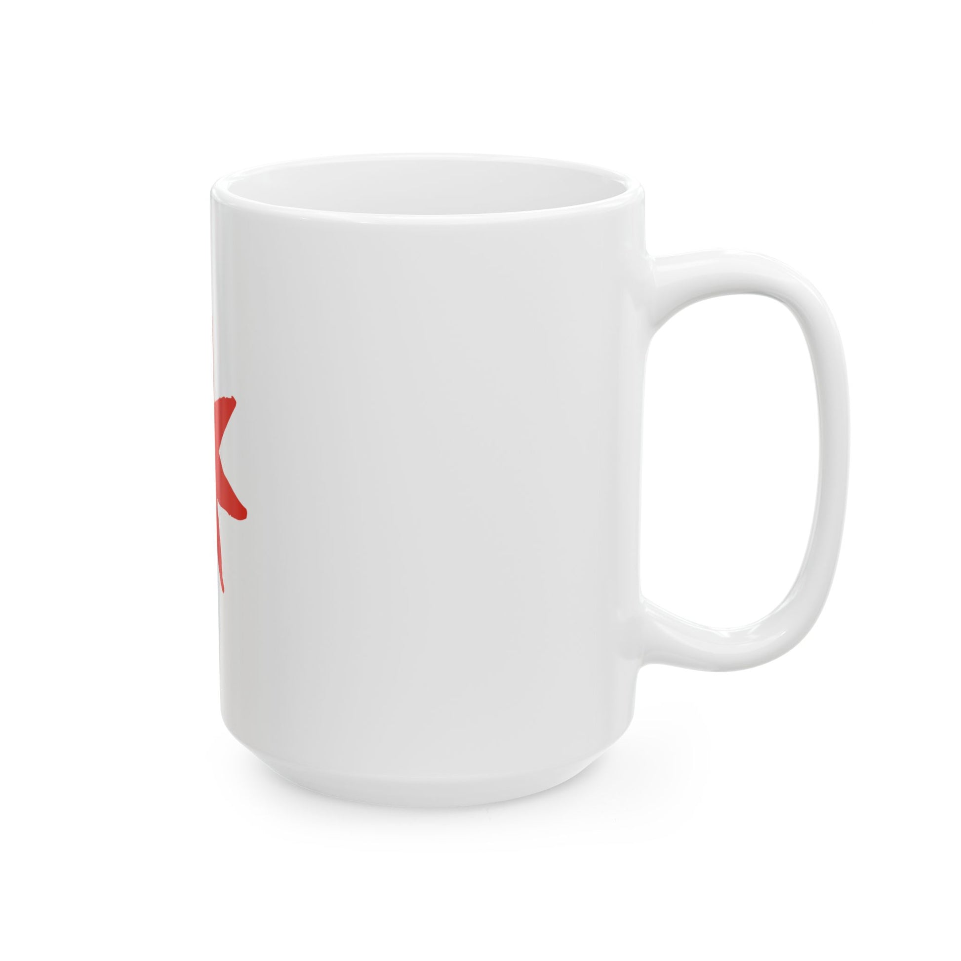 Flag of the Ile-de-France Region symbol only (France) White Coffee Mug-Go Mug Yourself