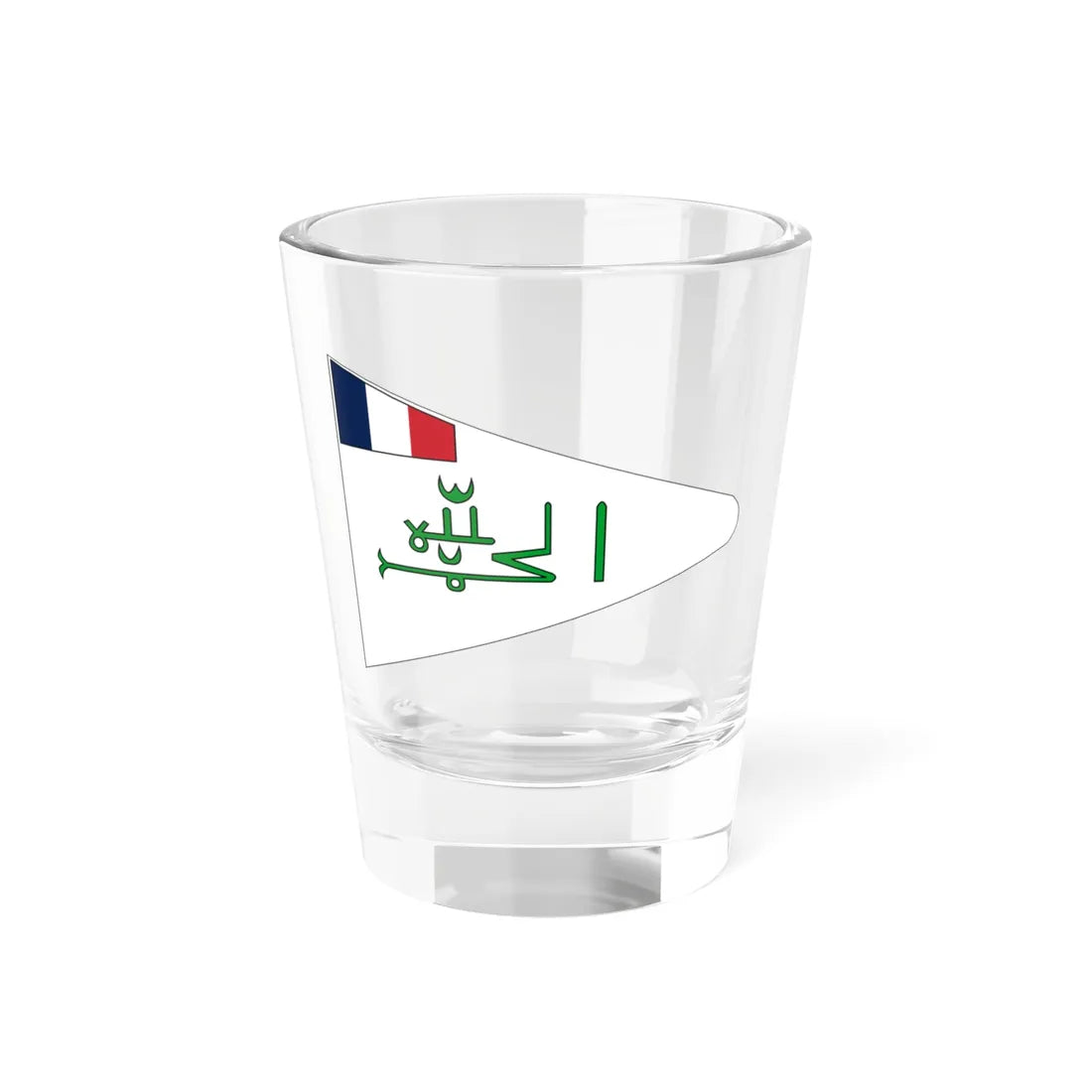 Flag of the Imamate of Futa Djallon 1896-1912 (France) Shot Glass 1.5oz 1.5oz - Go Mug Yourself