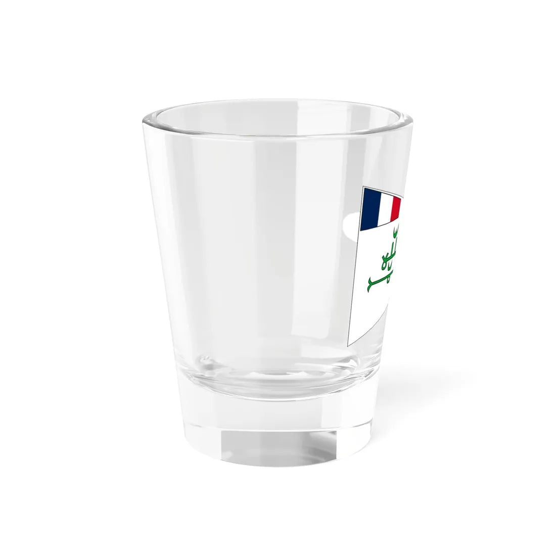 Flag of the Imamate of Futa Djallon 1896-1912 (France) Shot Glass 1.5oz - Go Mug Yourself