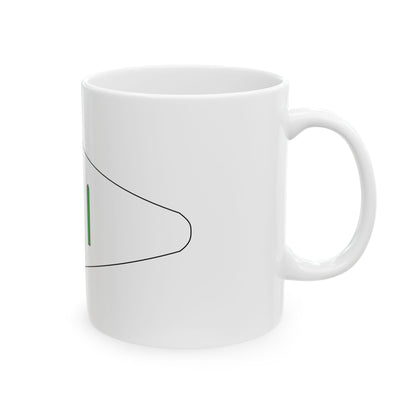 Flag of the Imamate of Futa Djallon 1896-1912 (France) White Coffee Mug-Go Mug Yourself