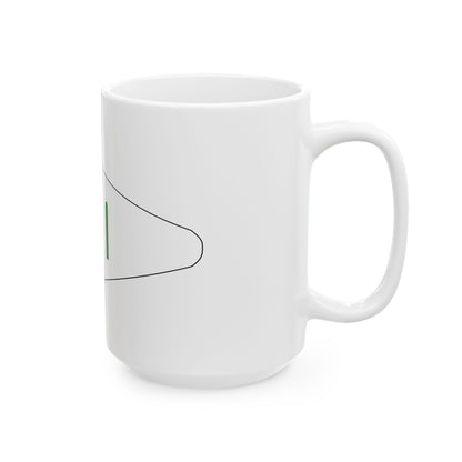 Flag of the Imamate of Futa Djallon 1896-1912 (France) White Coffee Mug-Go Mug Yourself