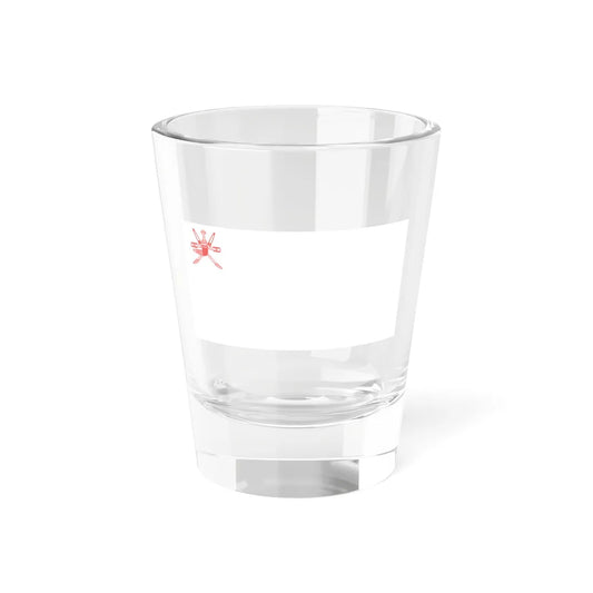 Flag of The Imamate of Oman (Oman) Shot Glass 1.5oz 1.5oz - Go Mug Yourself