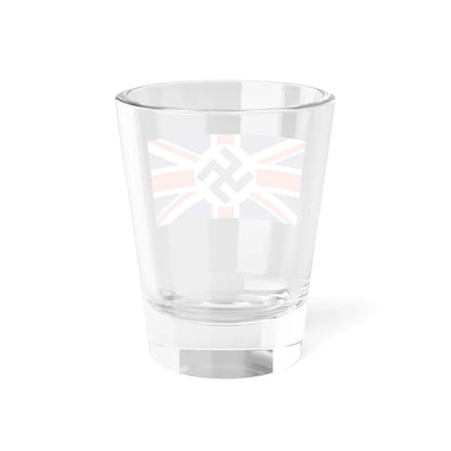 Flag of the Imperial Fascist League (United Kingdom) Shot Glass 1.5oz - Go Mug Yourself