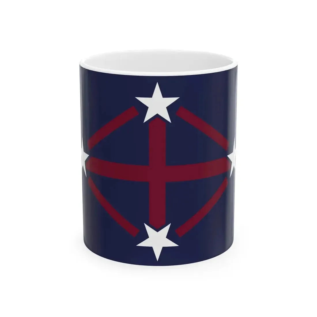 Flag of the Imperial Japanese Antarctic Expedition (Japan) White Coffee Mug 11oz - Go Mug Yourself