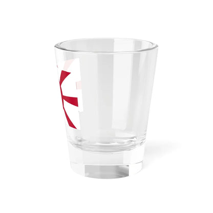 Flag of the Imperial Japanese Navy Admiral 1889-1896 (Japan) Shot Glass 1.5oz - Go Mug Yourself