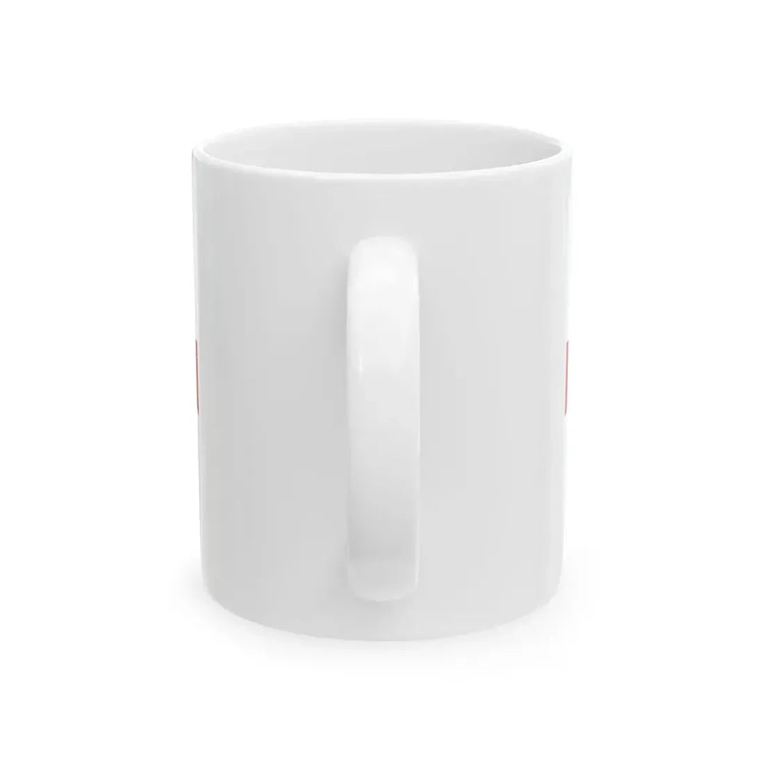 Flag of the Imperial Japanese Navy Rear Admiral 1889-1896 (Japan) White Coffee Mug - Go Mug Yourself