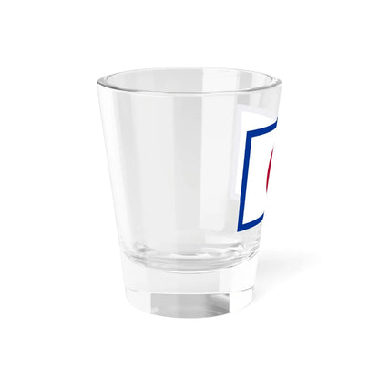 Flag of the Imperial Japanese Navy Vice Admiral 1870-1871 (Japan) Shot Glass 1.5oz - Go Mug Yourself