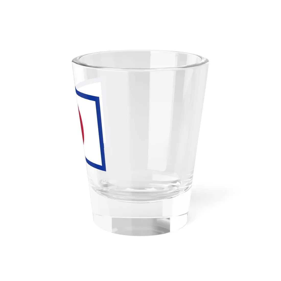 Flag of the Imperial Japanese Navy Vice Admiral 1870-1871 (Japan) Shot Glass 1.5oz - Go Mug Yourself