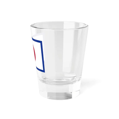 Flag of the Imperial Japanese Navy Vice Admiral 1870-1871 (Japan) Shot Glass 1.5oz - Go Mug Yourself