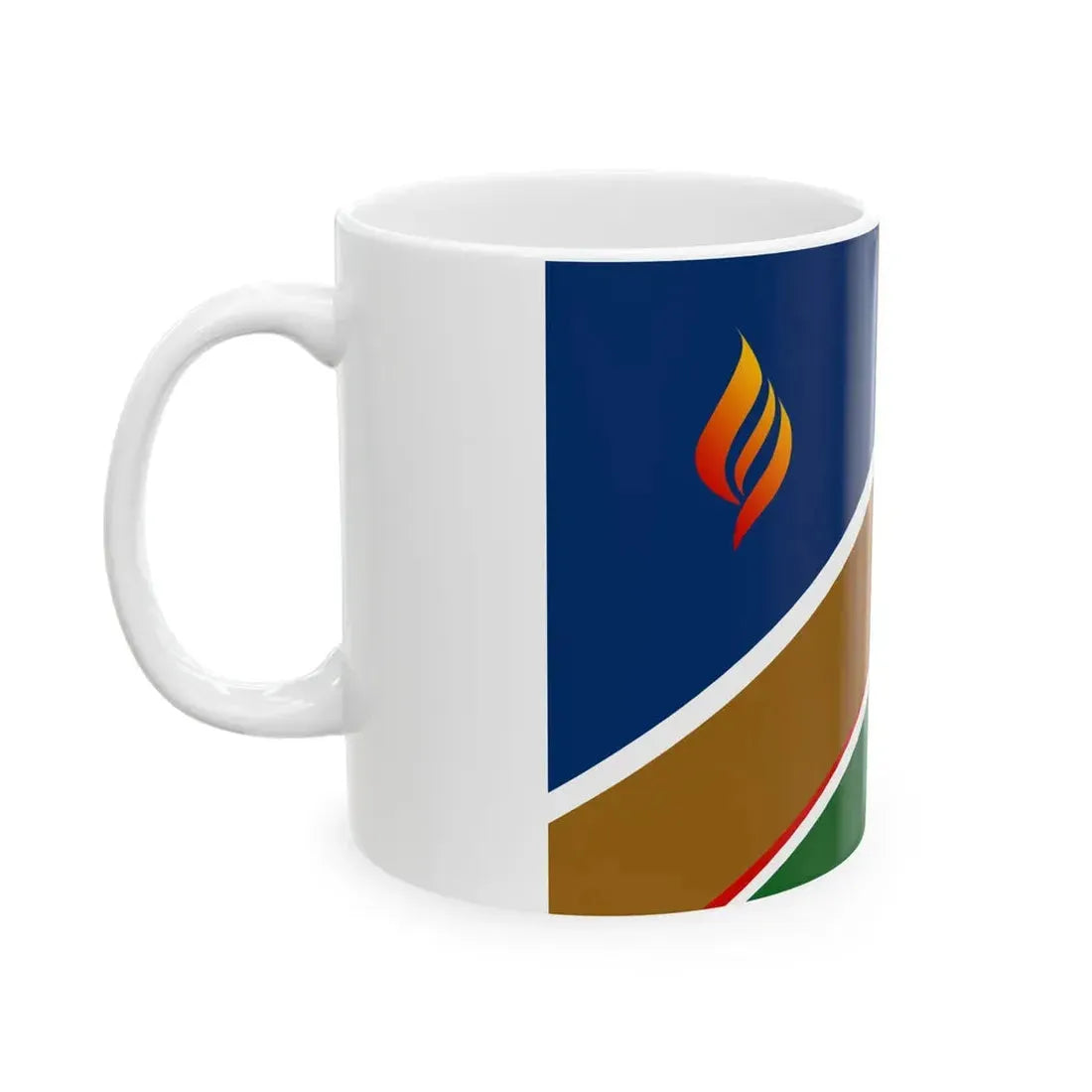 Flag of the Independent Patriots for Change Namibia (Namibia) White Coffee Mug - Go Mug Yourself