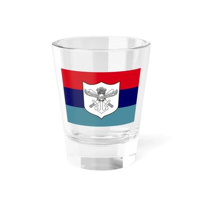 Flag of the Indian Armed Forces (India) Shot Glass 1.5oz 1.5oz - Go Mug Yourself