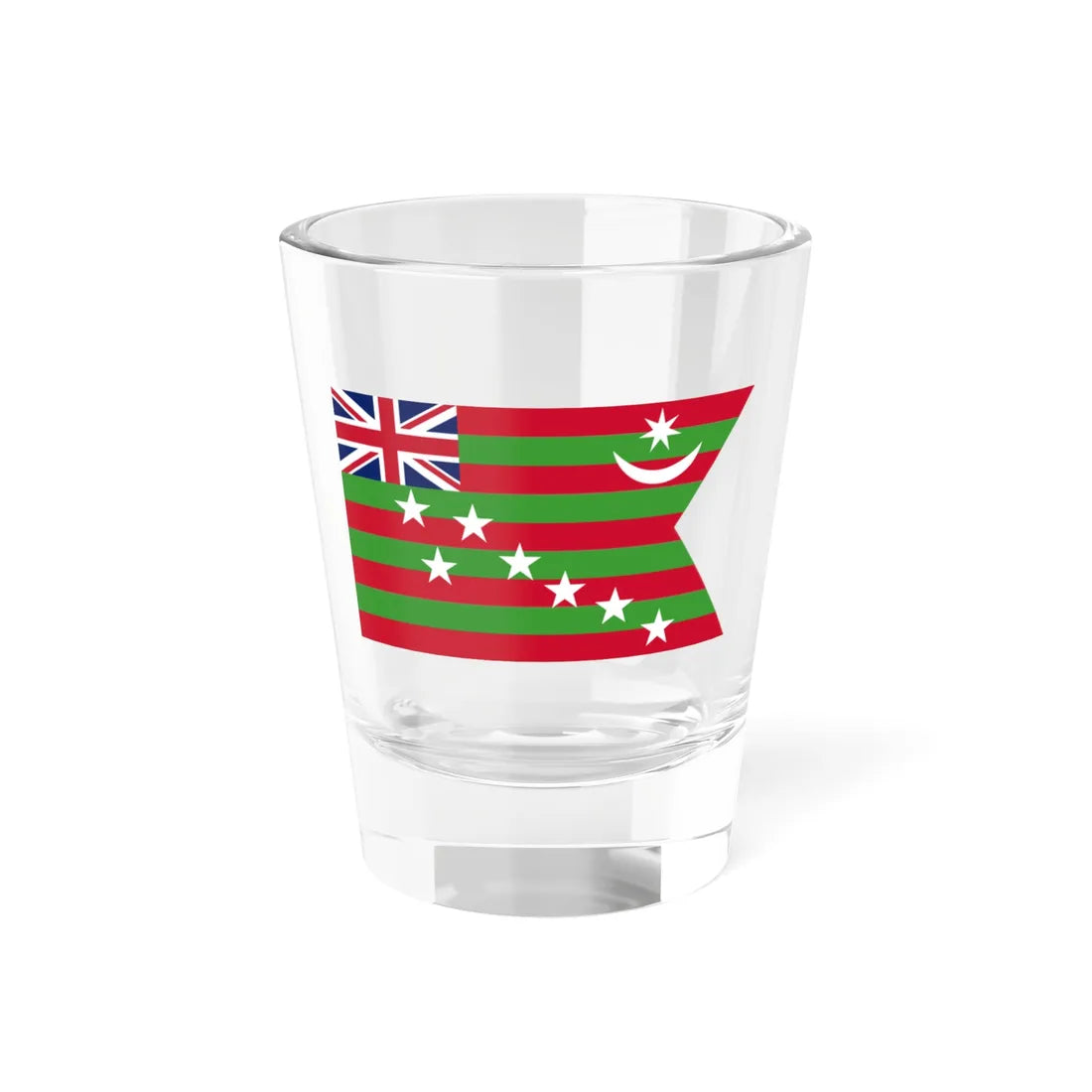 Flag of the Indian Home Rule movement (India) Shot Glass 1.5oz 1.5oz - Go Mug Yourself