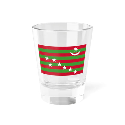 Flag of the Indian Home Rule movement variant (India) Shot Glass 1.5oz 1.5oz - Go Mug Yourself