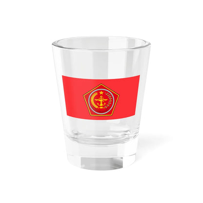 Flag of the Indonesian National Armed Forces (Indonesia) Shot Glass 1.5oz 1.5oz - Go Mug Yourself