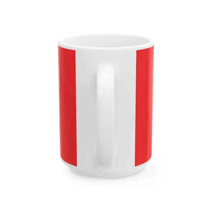 Flag of the Indonesian National Armed Forces (Indonesia) White Coffee Mug - Go Mug Yourself