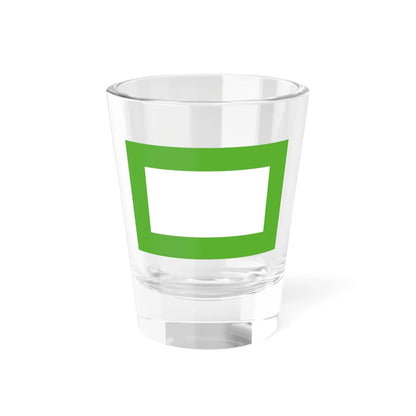 Flag of the Indragiri Hilir Regency (Indonesia) Shot Glass 1.5oz 1.5oz - Go Mug Yourself