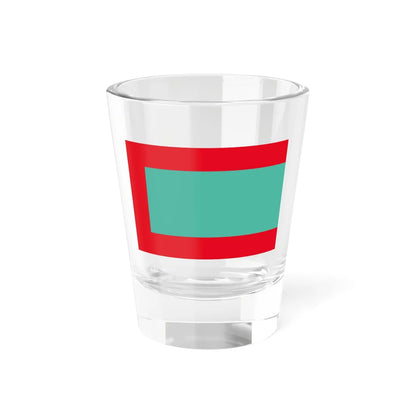 Flag of the Indragiri Hulu Regency (Indonesia) Shot Glass 1.5oz 1.5oz - Go Mug Yourself