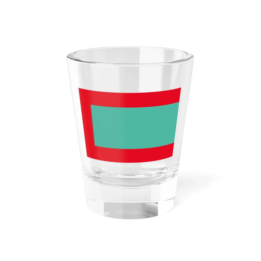 Flag of the Indragiri Hulu Regency (Indonesia) Shot Glass 1.5oz 1.5oz - Go Mug Yourself