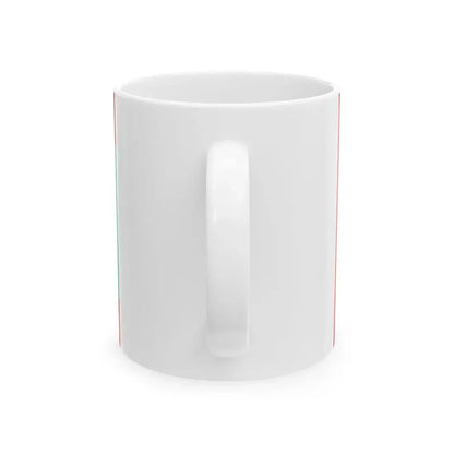 Flag of the Indragiri Hulu Regency (Indonesia) White Coffee Mug - Go Mug Yourself